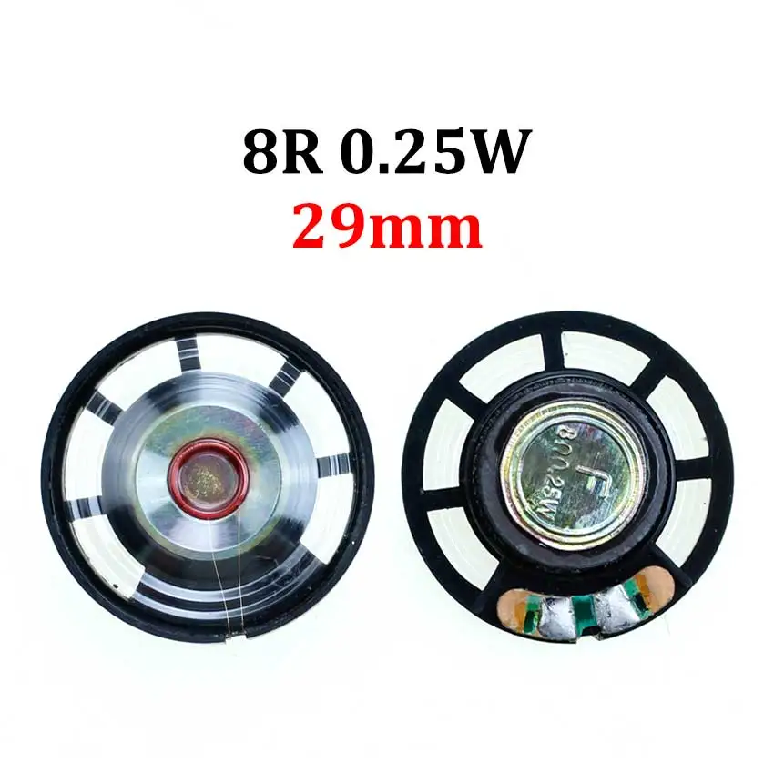 JCD Mini Audio Portable Speakers 27mm 29MM 8R 32R 0.25W 8/32 Ohm Speaker External Magnetic Speaker DIY For Toy portable speaker,audio speaker