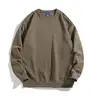 Unisex Solid Color Sweatshirt Men O-Neck Casual Simple Hoodies Women Custom Logo Long Sleeve Autumn Pullover Streetwear Clothing