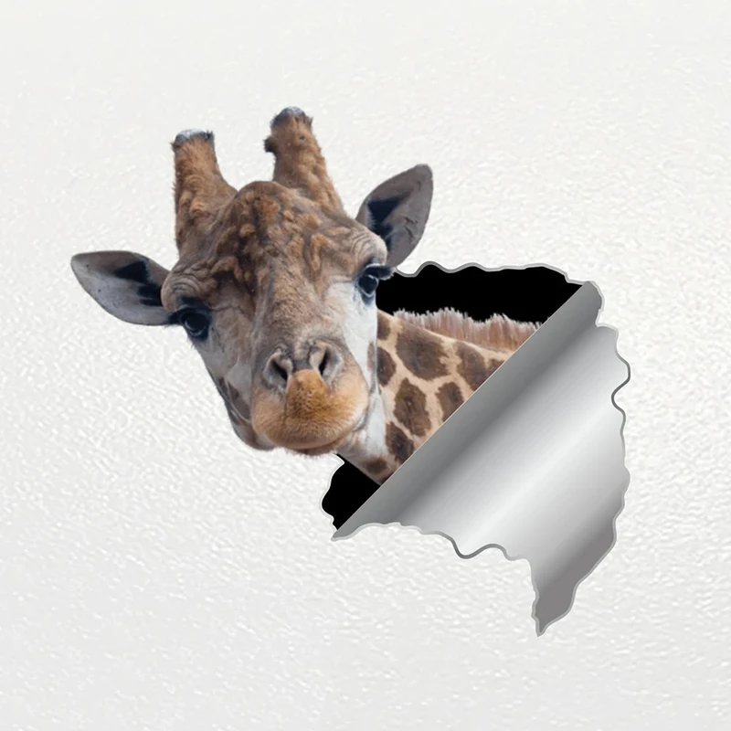 

V1078# Car Sticker Giraffe Pet Animal Waterproof Vinyl Decal Car Accessories Decor Pegatinas Para Coche