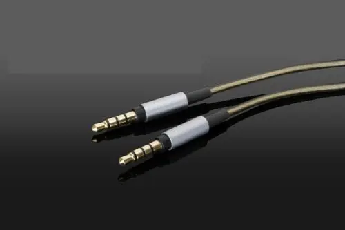 4-poles Silver Plated Audio Cable For Master & Dynamic M&D MW50 MW50+ MW60 MH40 MH30 HEADPHONES