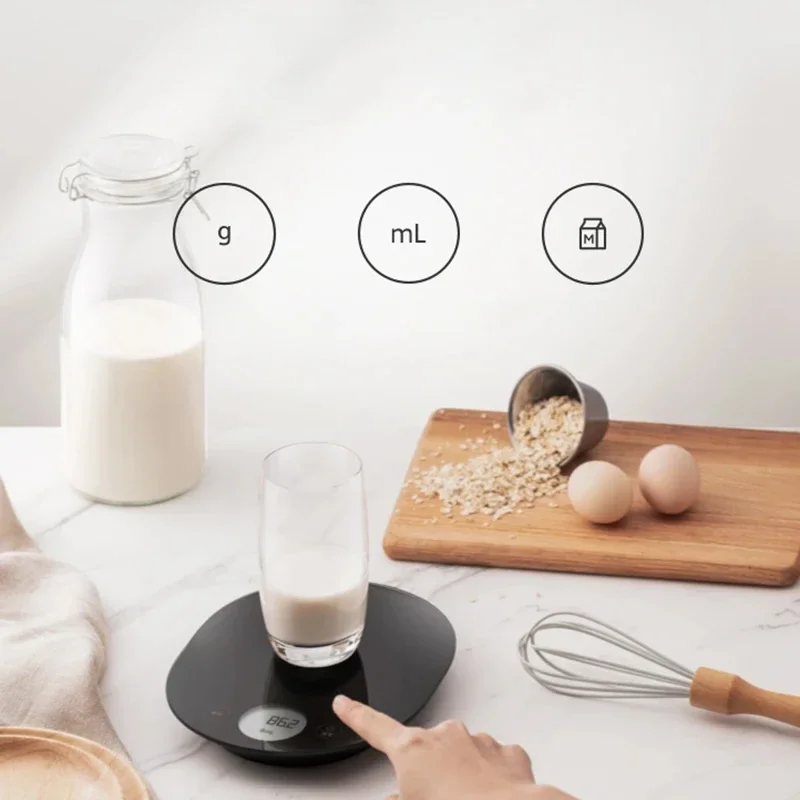 Bilancia da Cucina Elettronica XIAOMI MIJIA, Strumento di Misurazione ad Alta Precisione, Capacità 3kg, Bilancia Digitale per Alimenti - immagine 5