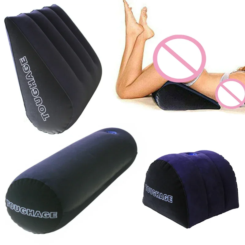 Sex Positions Aid Pillow Toughage Soft Comfortable Inflatable Cushion Enhanced Erotic Wedge Sexual Life Adults Game Furniture