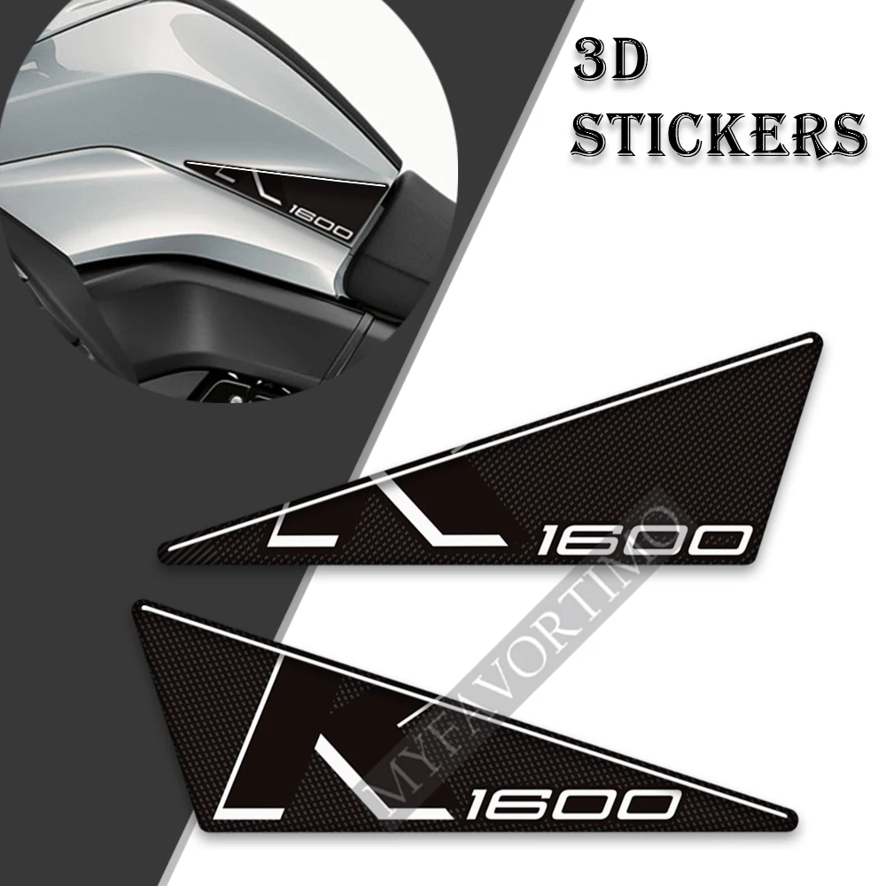 3D Motorcycle For BMW K1600GTL K1600 K 1600 GTL Fuel Oil Tank Pad Sticker Emblem Decorative Protection Decals