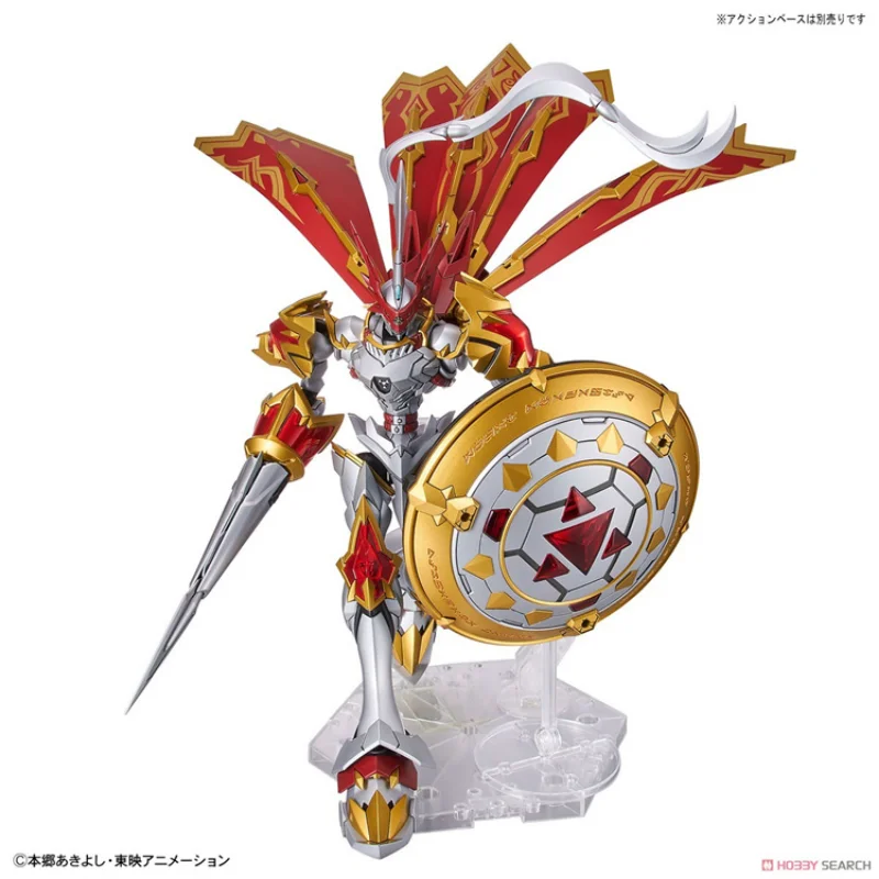 Bandai Original Figure-rise Anime Digimon Adventure Dukemon Assembly Model Action Figures