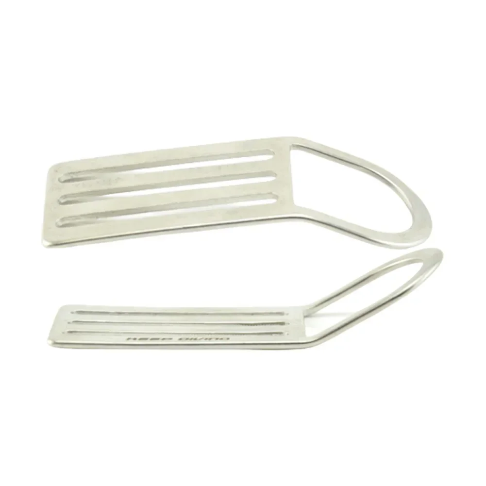 Scuba Diving 316 Stainless Steel Weight Belt Keeper Bent D Ring Weight Belt Keeper Bent D Ring Scuba Diving Accessories Scuba Diving Belt Keeper