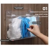 Clear Acrylic Wall Mount Glove Dispenser For Hygienic Laboratory Environment Laboratory Dispensers 3