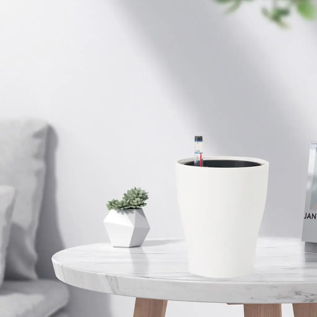 Self Watering Plant Pot with Water Level Indicator Automatic Water Absorption Flower Pot for Home Garden Bonsai Plants Tools