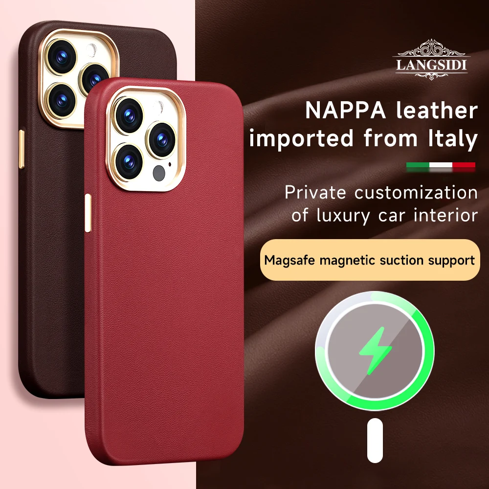 

Чехол для iPhone 15 14 13 12 Pro Max, из кожи