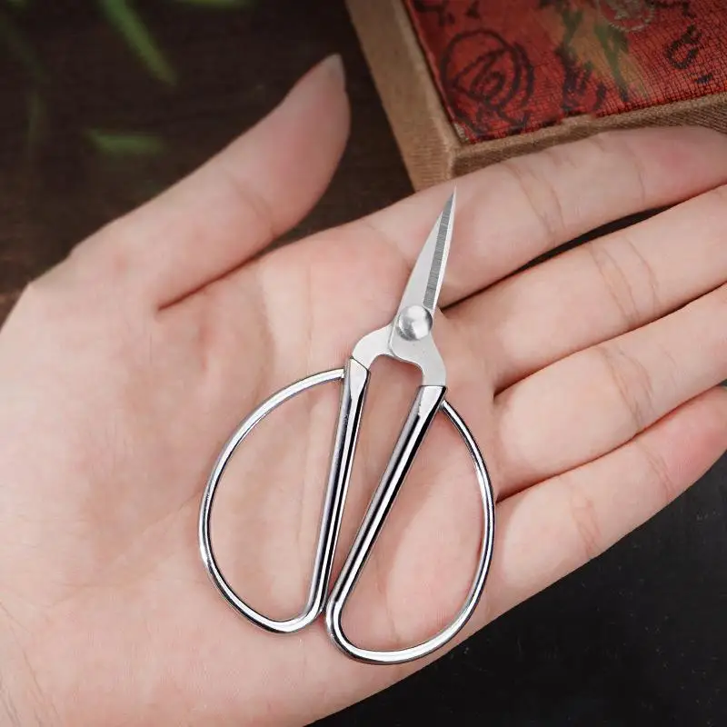 Sewing Scissors Tailor Scissors Craft Scissors Stainless Steel Tailor Scissor Bright Color Embroidery Scissors DIY Tools Dressmaker Shears Knitting Sewing Handicraft Scissor