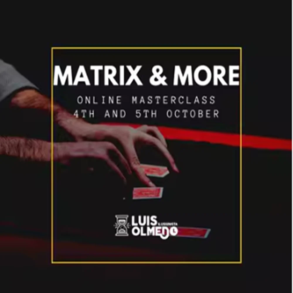 

2023 Matrix & More Masterclass от Луиса олмедо-волшебный трюк
