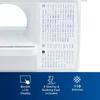 Sewing and Quilting Machine, Computerized, 165 Built-in Stitches, LCD Display, Wide Table, 8 Included Presser Feet, White 4