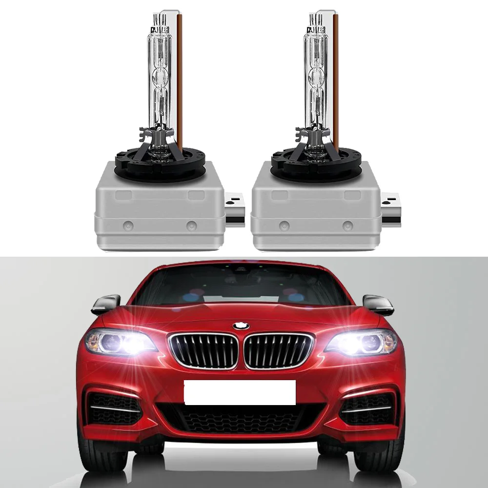 

For BMW 2 Series Coupe F22 F87 2012-2015 6000K HID Xenon Headlight Bulb High Low Beam (Only Fit Original Bulb Is Xenon）