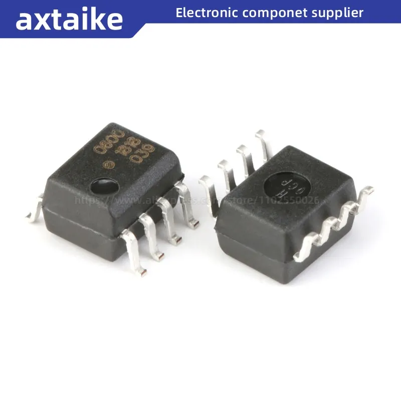 

HCPL-0600, HCPL0600, HCPL-0600-500E, SMD, высокоскоростные оптопары IC 6N137, малого размера, 10 шт.