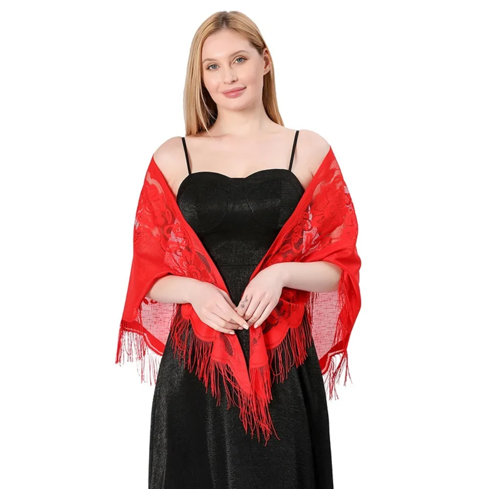 

Bridesmaid Evening Dresses Shawl New Bridal Party Dinner Shawl Wedding Lace Lady Cape Wraps