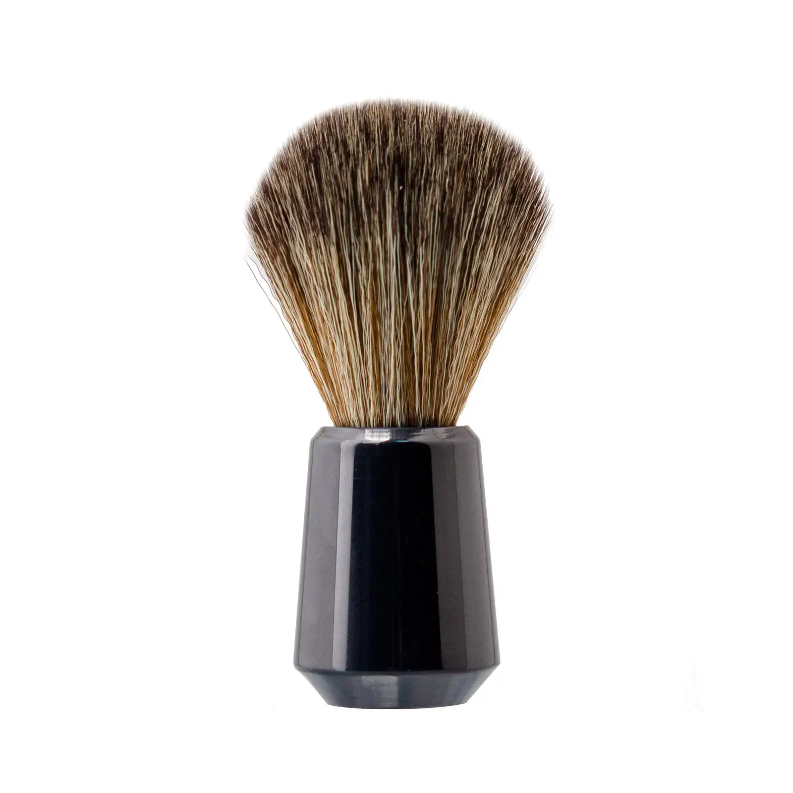 Men Shaving Brush Nylon Bristles Father Day Gifts, Easy Foaming Resin Handle Cream Soap Brush for Barbershop Salon Travel