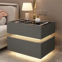 Bedroom Furniture Nightstands Bedside Table Intelligent Storage Cabinet Bed Table Cajonera Muebles Mesa Muebles Para el Hogar