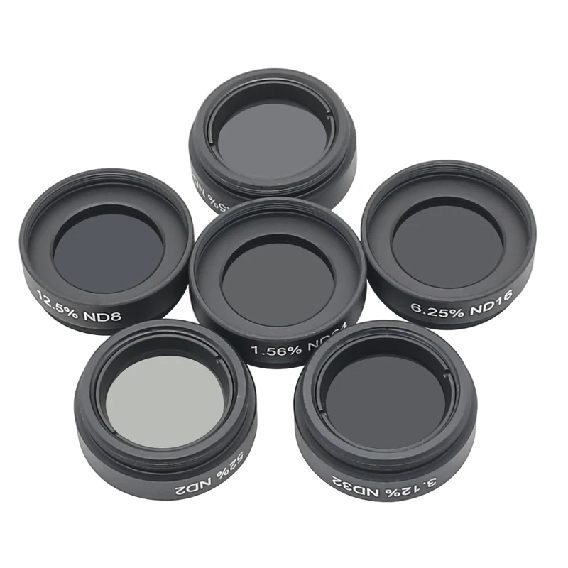 

1.25 Inch ND Filter Astronomical Telescope Eyepieces Lens Medium Gray Density Neutral Density ND2 ND4 ND8 ND16 ND32 ND64