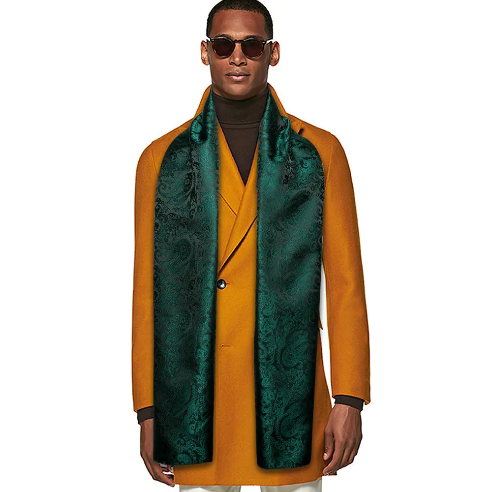 Рисунок 6 - Тёмный шелковый шарф для мужчин