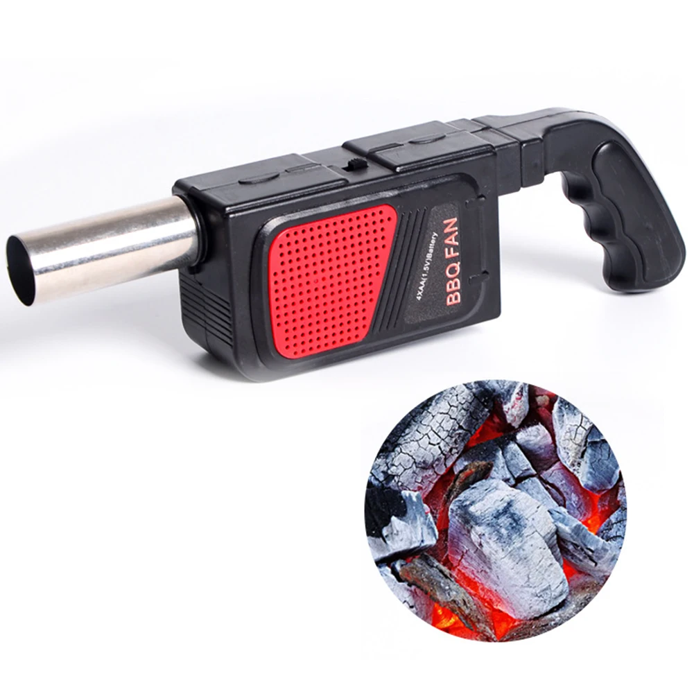 Handheld Electric BBQ Fan Air Blower Portable for Outdoor Camping Barbecue Picnic BBQ Cooking Tool Bakery Grill Accessories 2