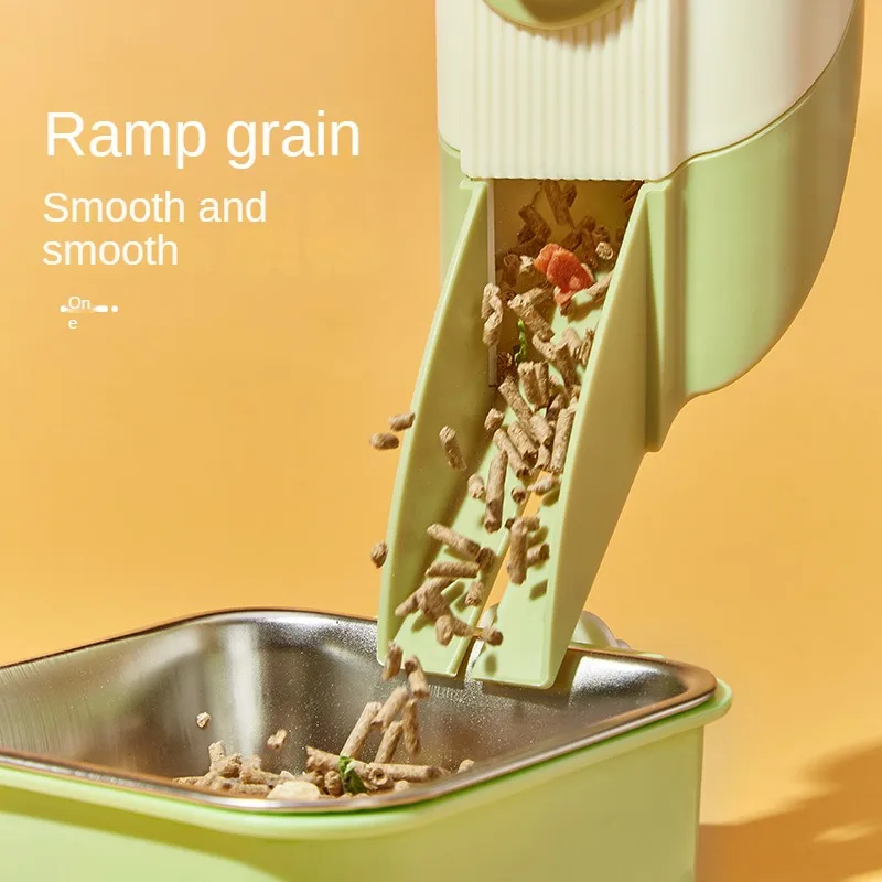 500ML pet parrot bird feeding waterer cat dog cage hanging waterer pigeon rabbit small pet automatic feeding water bowl