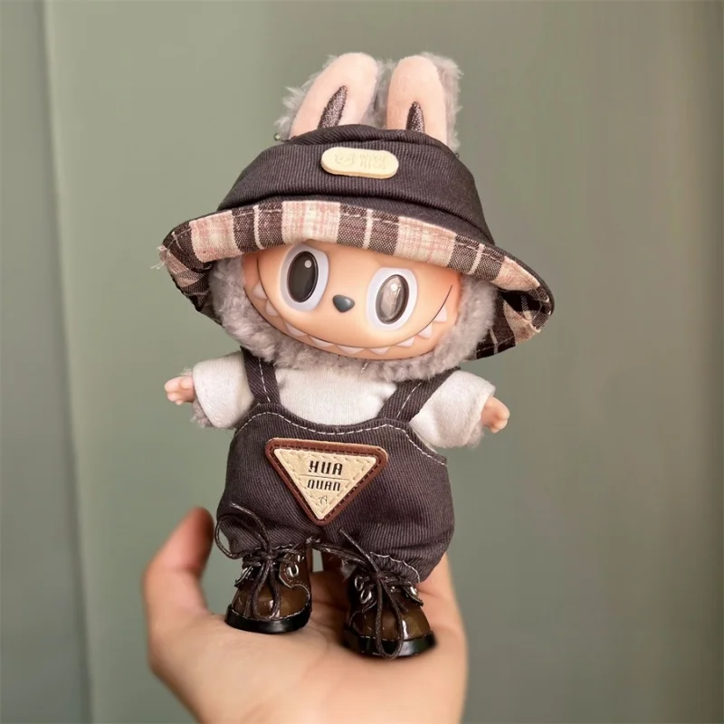 Labubu 17cm Mini Plush Doll Outfit – Cute Clothes & Accessories for V1, V2 & Multiple Series, Perfect Doll Attire 2