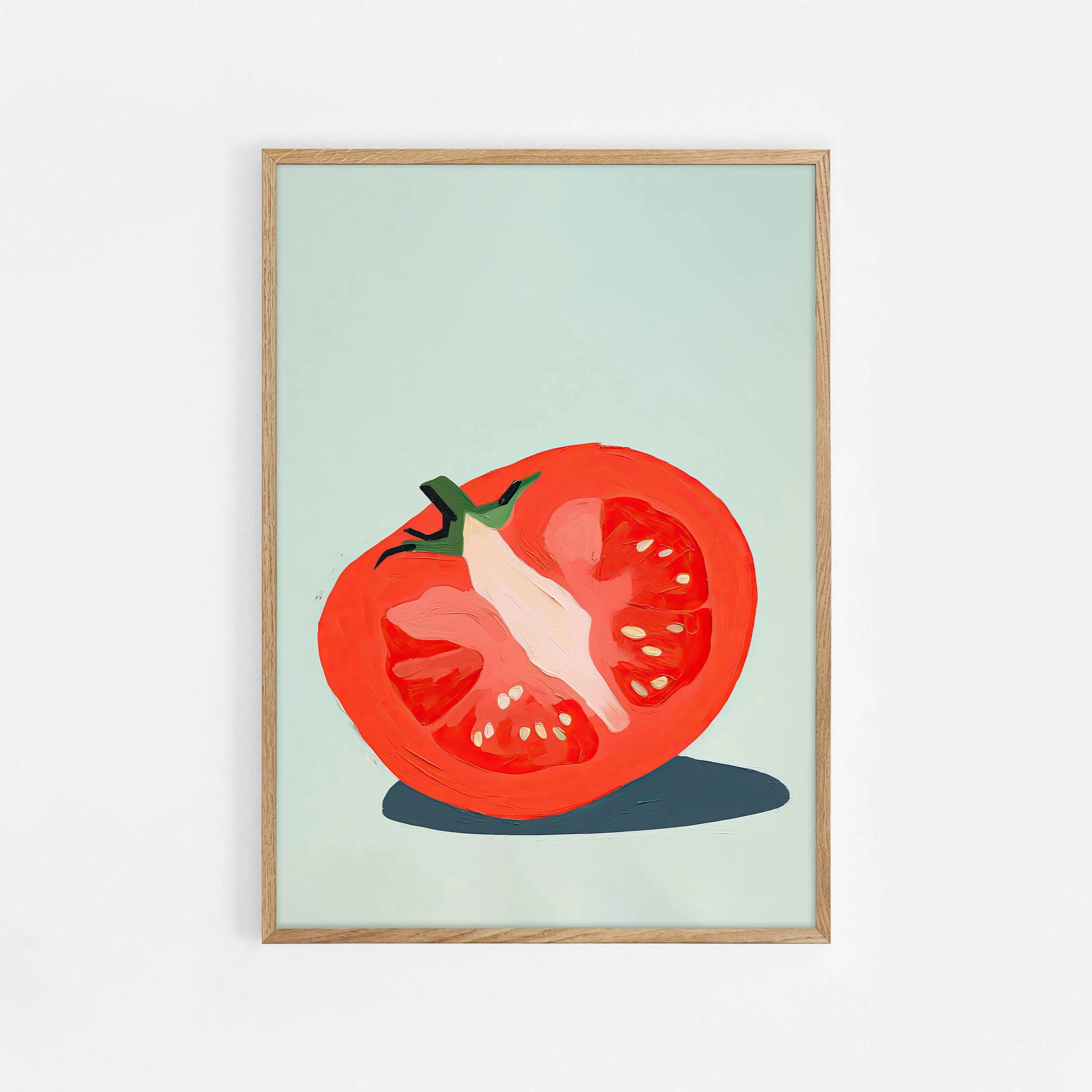 thumbnail image 1 of Póster de lienzo con diseño de frutas abstractas y modernas maximalistas para pared, con impresiones de naranjas, melocotones, fresas, sandías, tomates, limones y higos, para decoración del hogar, 1 of 5