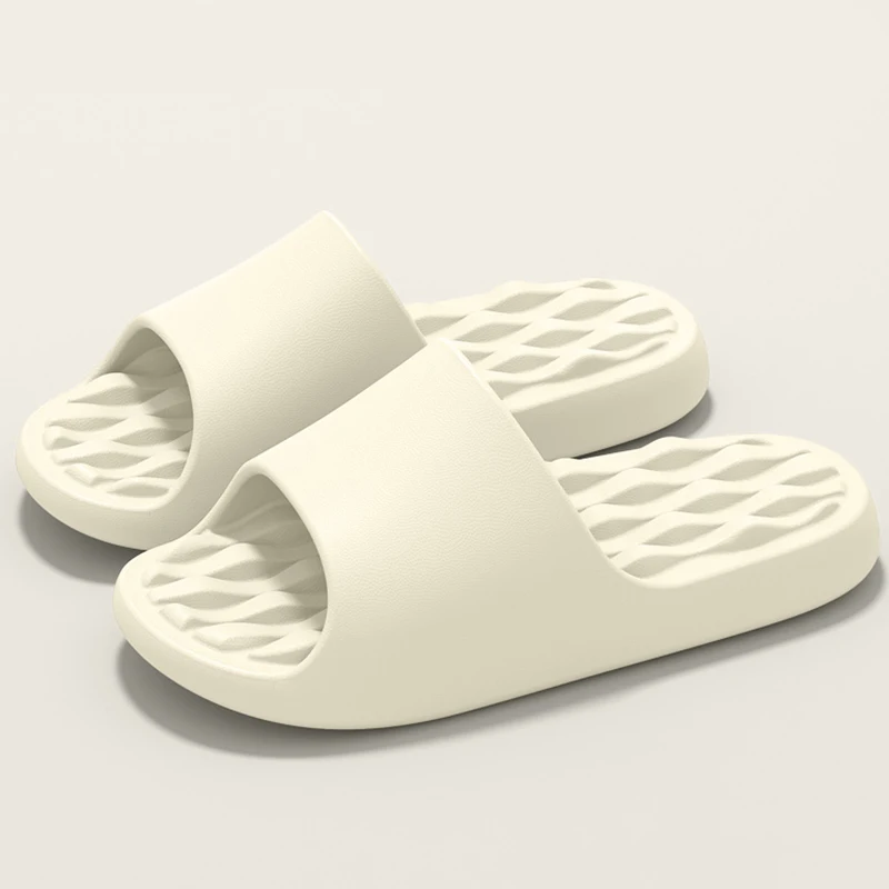 2026 NEW Massage Slippers Women Indoor Bathroom Mute Non Slip Slides Woman Summer Soft Sole Platform Slippers Couple Shoes 36-45