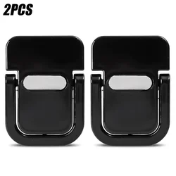 Portable Laptop and Keyboard Stand Set - Compact and Ergonomic Riser (2pcs Black)