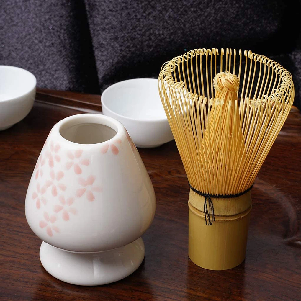 3 in 1 Japanese Matcha Set Safe Bamboo Whisk Teaspoon Tea Sets Indoor Beverage Shop Tea-making Tools Accessories Birthday Gifts