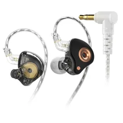SGOR VENUS HiFi In - Ear Earphones with Dynamic Sound and Noise Cancelling Super Bass (VENUS - Black - NO MIC)