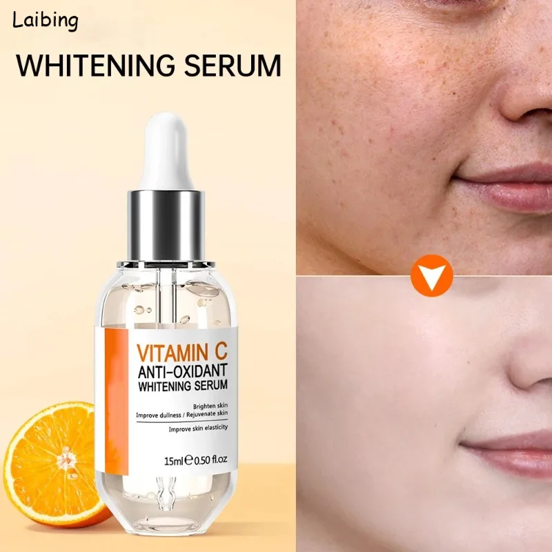 

Women Dark Spots Remover Facial Serum Hyaluronic Acid Whitening Serum Fade Melanin Vitamin C Serum Brighten Skin Face Essence