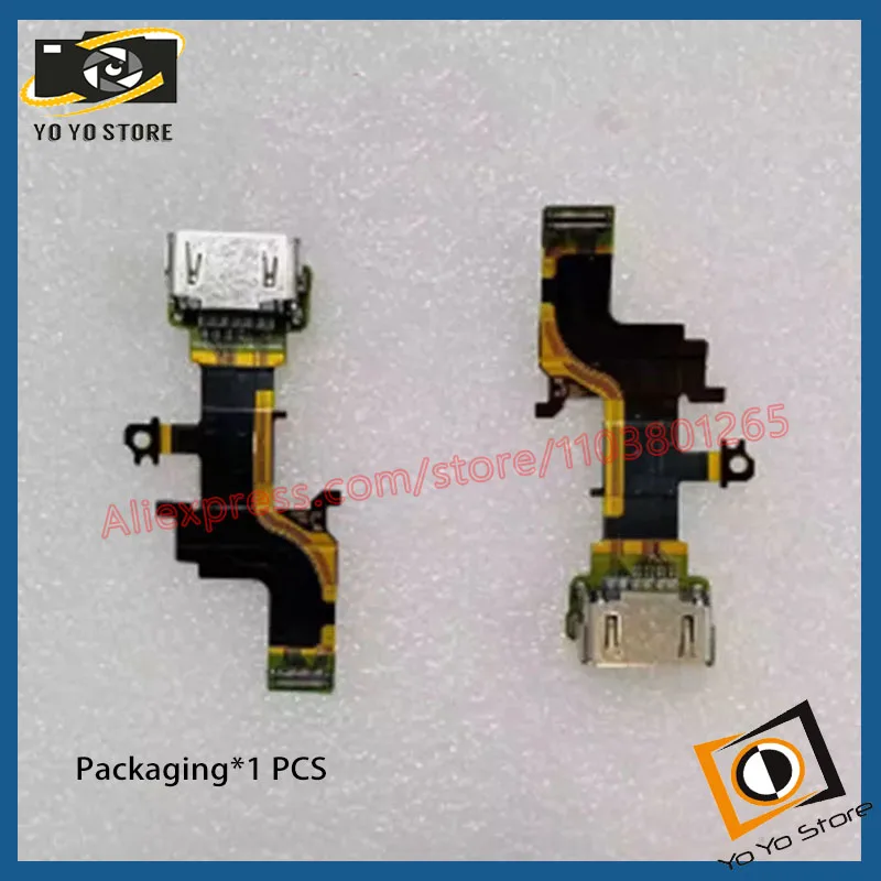 1PCS Sony HD Interface HDMI Port A7S3 A7M4 A7R4A A7R5 FX3 HD Ribbon Camera Cable Flex Parts