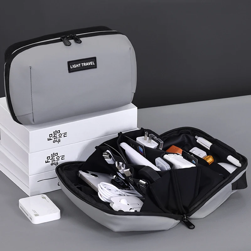 Men's Makeup Bag Waterproof Material Toiletry Bag Large Capacity