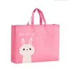 10PCS Coated Non-woven Fabric Bag Clothing Nonwovens Pack Handbag Environmentally Friendly Gift Shopping Packaging Bag 5