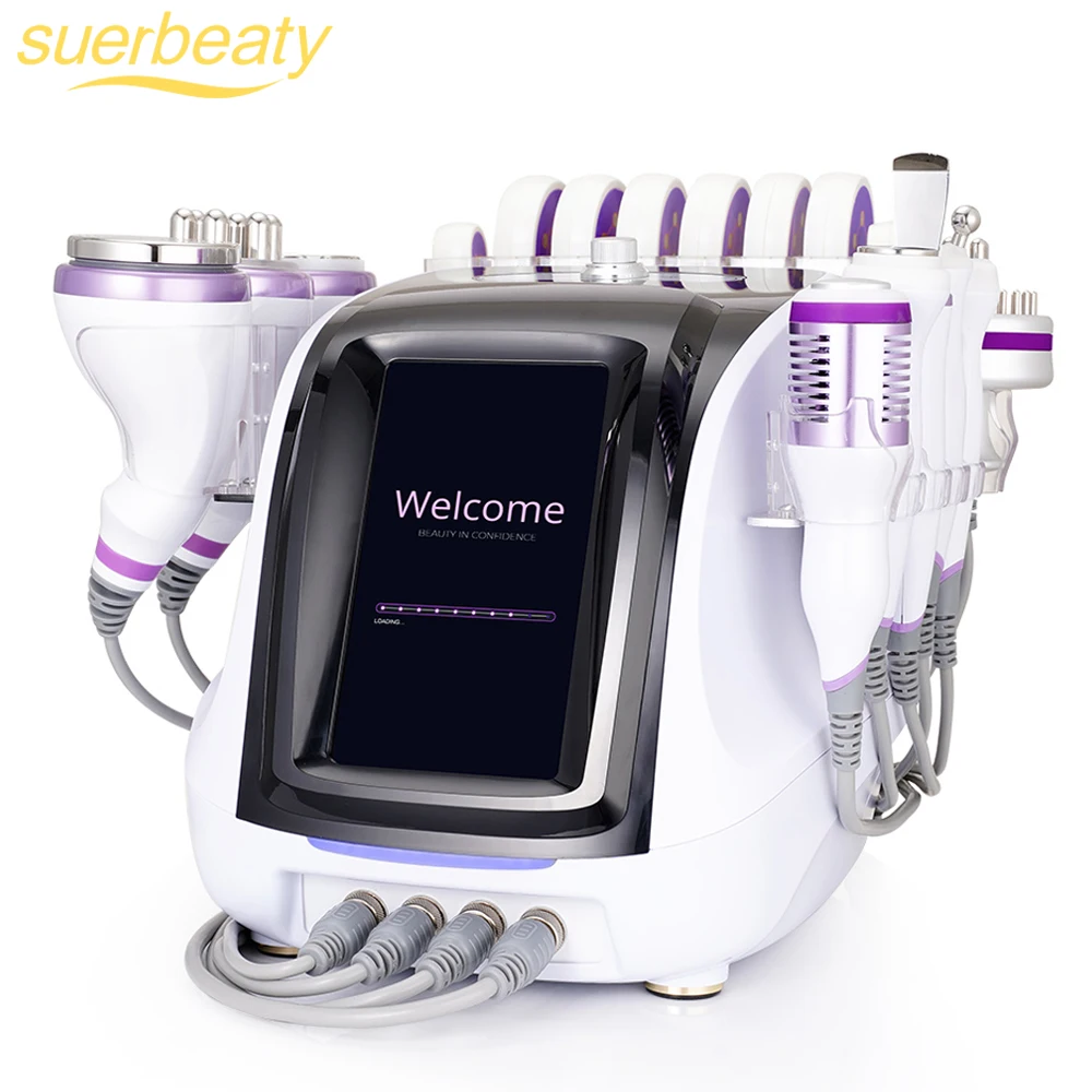 

10 In 1 40k Cavitation 2.5 Machine Fat-reducing Ultrasound Vacuum Fat Loss Device Wrinkle-removing Slimming Body Beauty