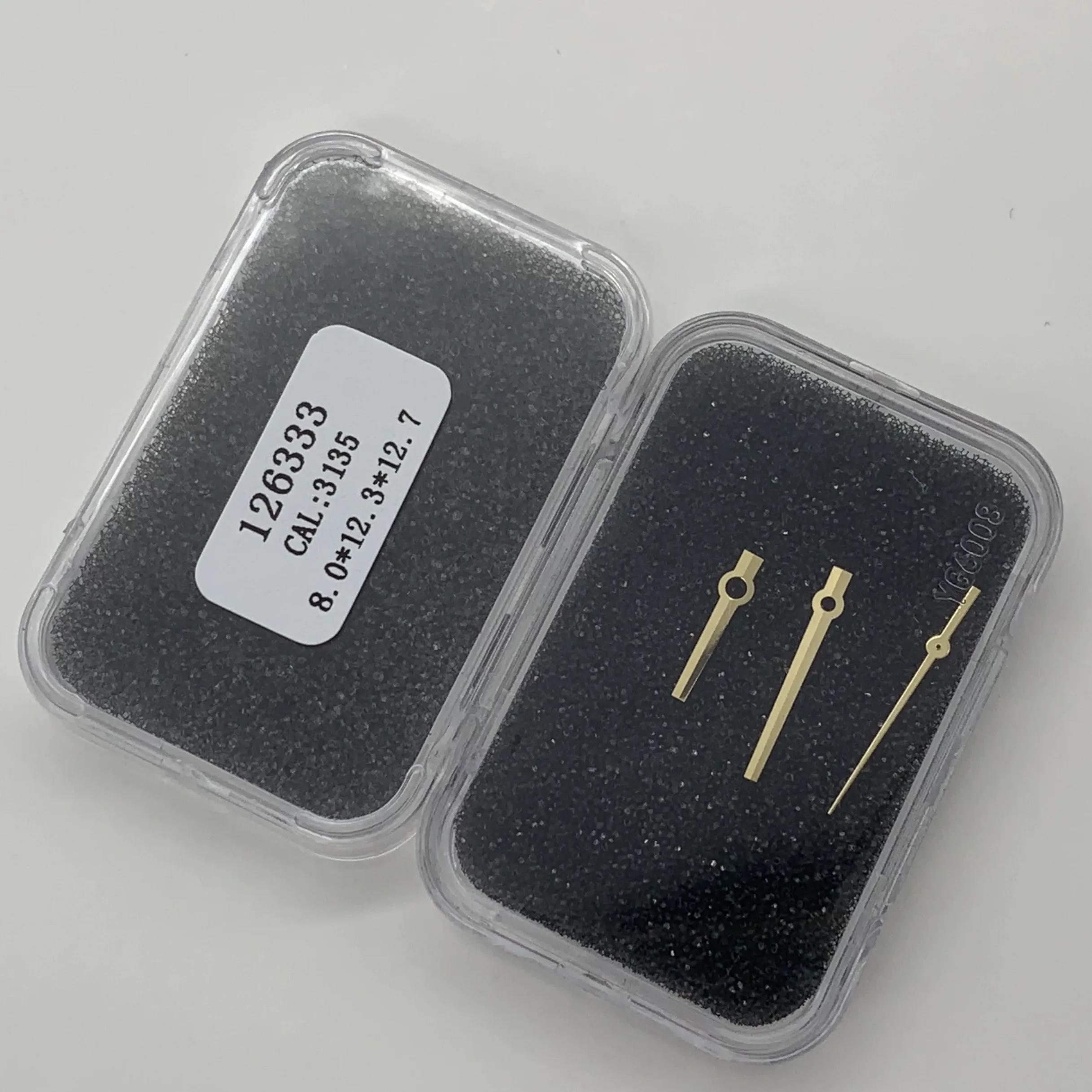 Elegant Silver, Gold & Rose Gold Watch Hands for Analog Mechanical Accessories - Non-Luminous Finish