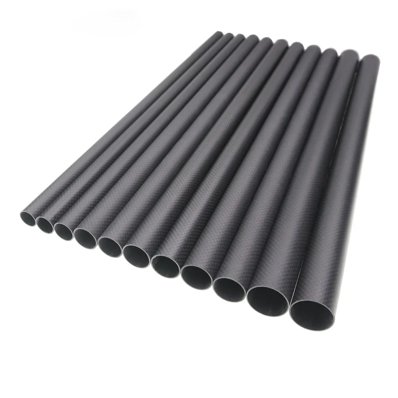 Carbon Fiber Tube 1 PCS Length 1000MM Diameter 4-9mm for RC Model Aircraft Drone