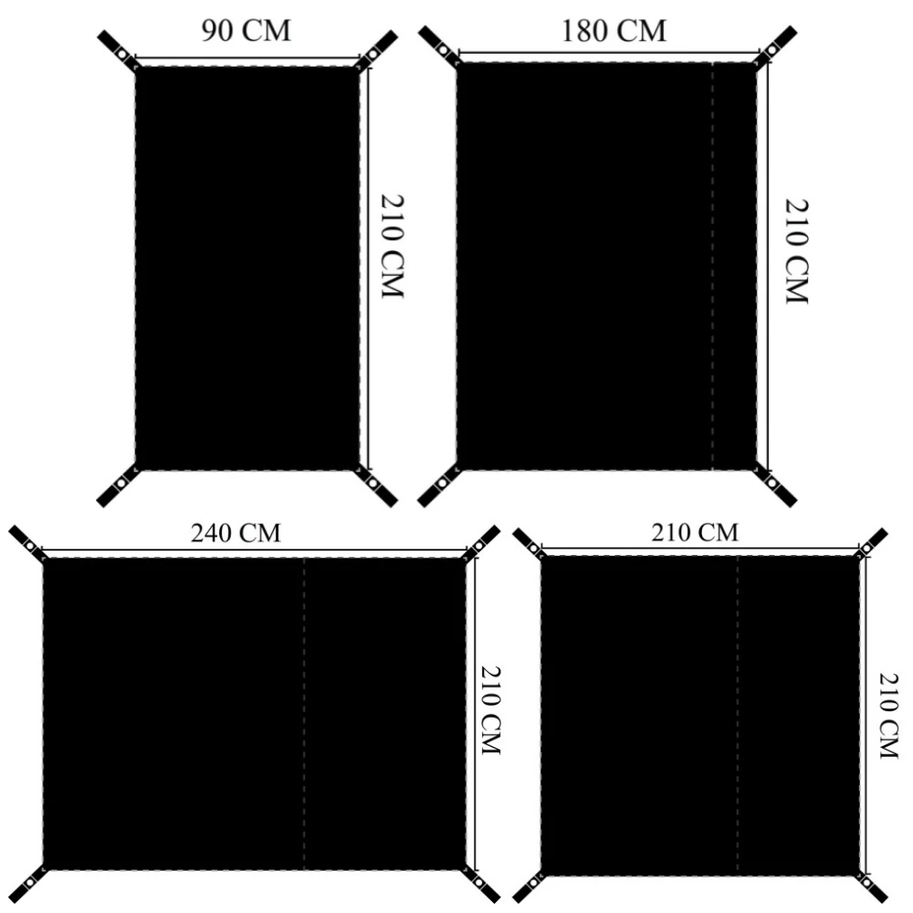 HIKEVICTOR Waterproof Ground Sheet Camping Mat 6