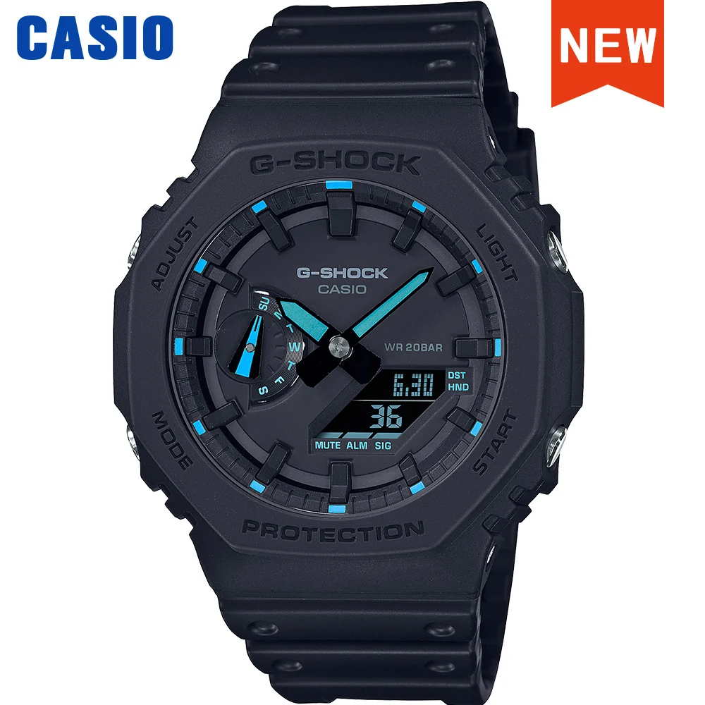 Casio watch for men g shock Farmhouse oak New product Octagonal