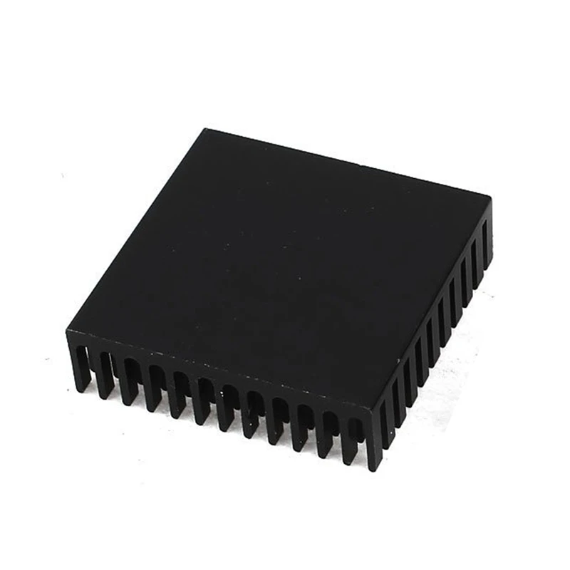 T31C-10 X Black Aluminum Radiator Heat Sink Heat Sink 40 X 40 Mm 11 Mm