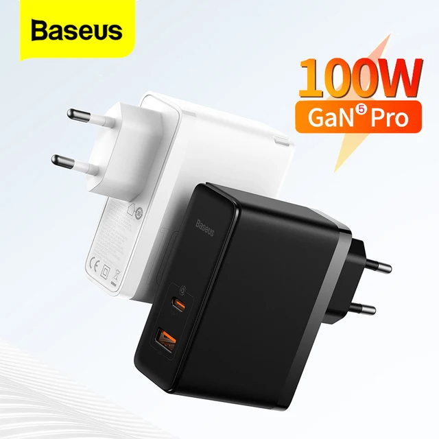 Baseus 100W GaN 5 Pro 충전기: 초고속 충전의 혁명 Baseus 100W GaN 5 Pro 충전기: 초고속 충전의 혁명