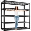 Garage Shelving Heavy Duty Loads 3010LBS Garage Storage Shelves Heavy Duty Shelving  Adjustable Metal Shelv 1