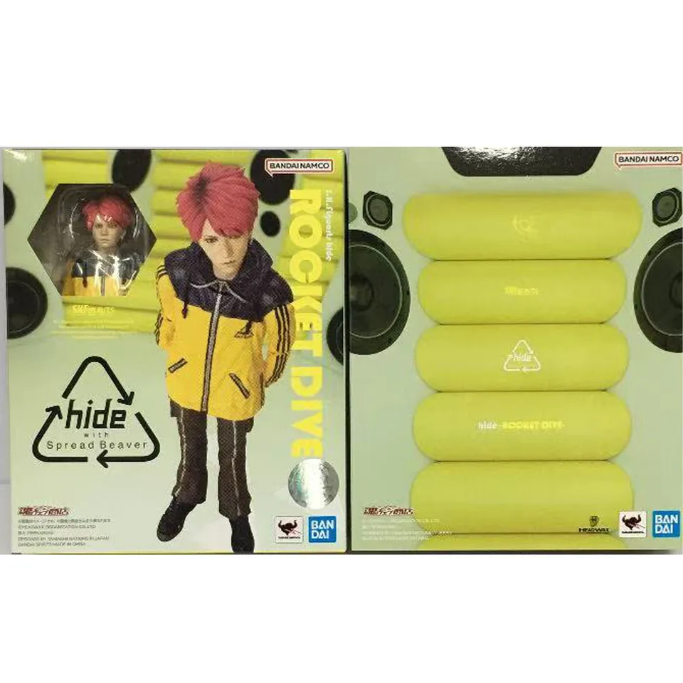 In Stock Bandai Genuine X Japan Anime Figure SHF hide (Matsumoto