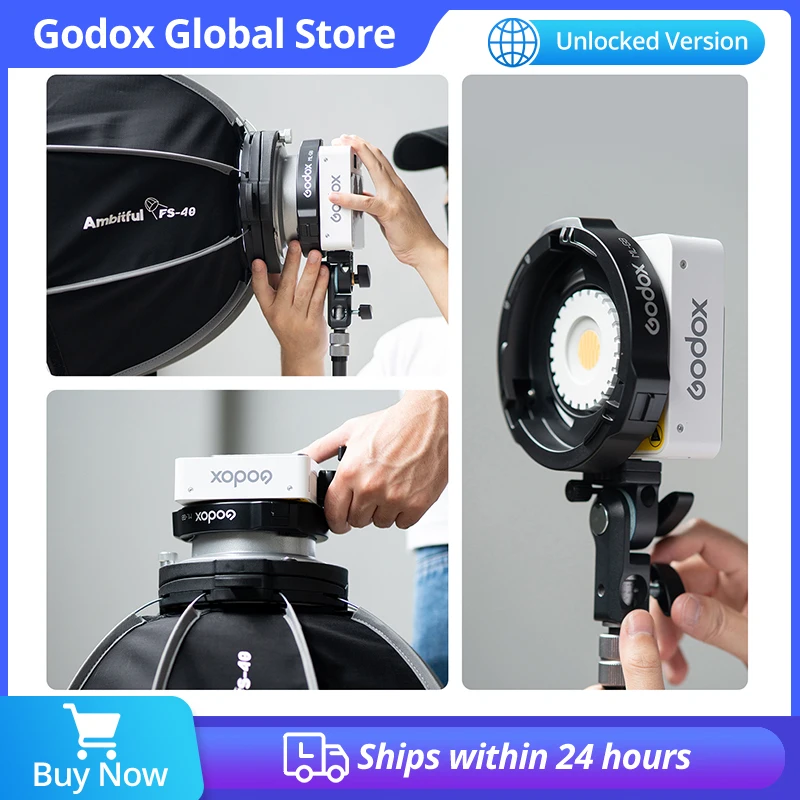 Godox Bowens 어댑터 ML-GB ML100Bi 및 ML60IIBi ML60BI ML60 AD300PRO Godox-Bowens 마운트 어댑터 링