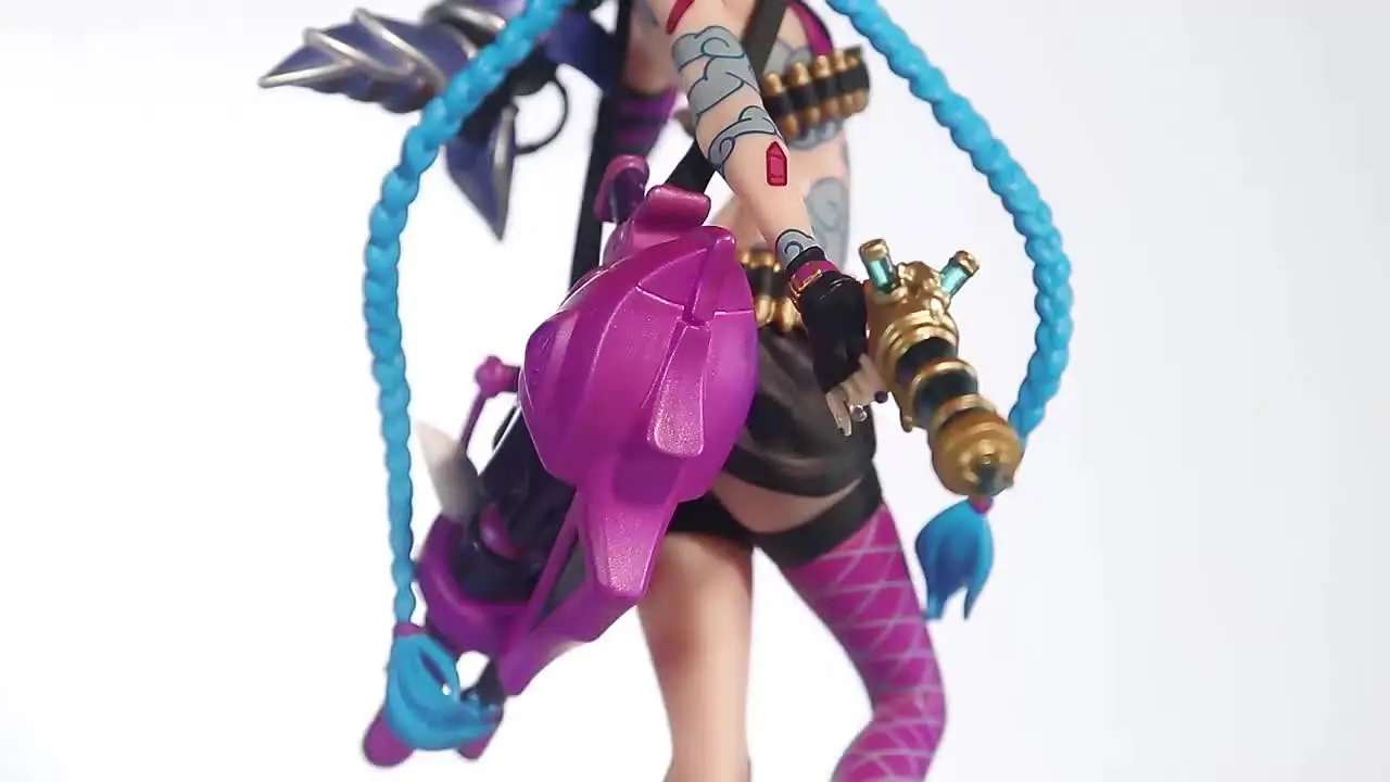 Figurine Jinx League Of Legends Officielle 3D Pen - 22cm - Édition SDCC 2024