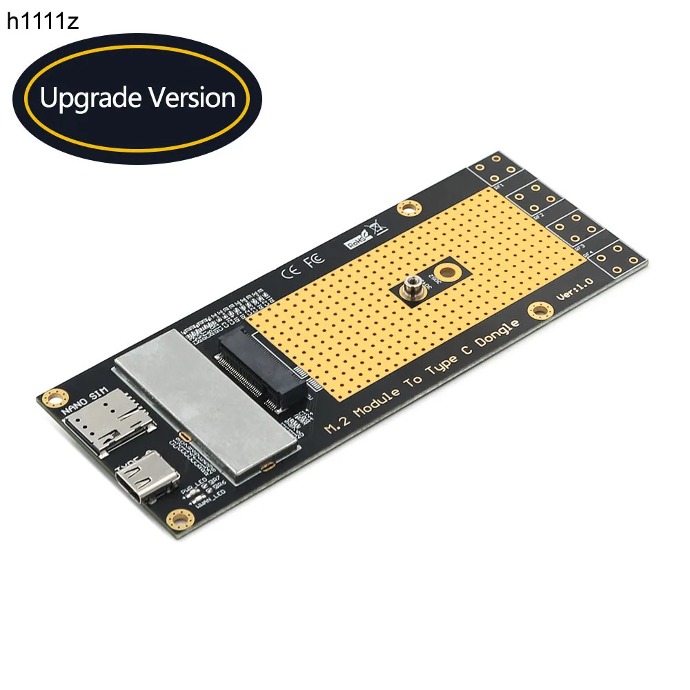 

Новый сетевой адаптер M.2 3G/4G/Φ модуль к Type C/USB 3,0 адаптер с слотом для NANO SIM-карты для модуля RM500Q RM500U GM800 SIM8200