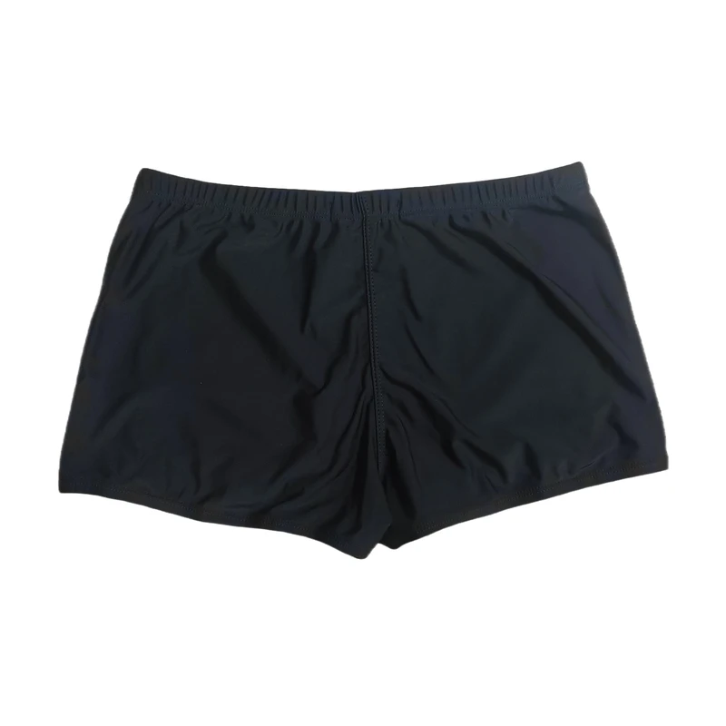 BOYTHOR Men's Swimming Boxers Color Contrast Stitching Inner Lacing Fashion Sexy Beach Swimming Boxers