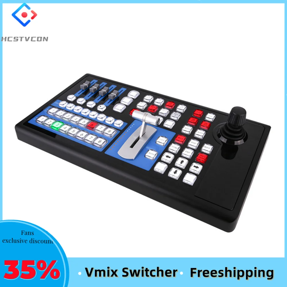 Vmix Broadcast Multi Format Data Video Audio Mixer Switcher PTZ