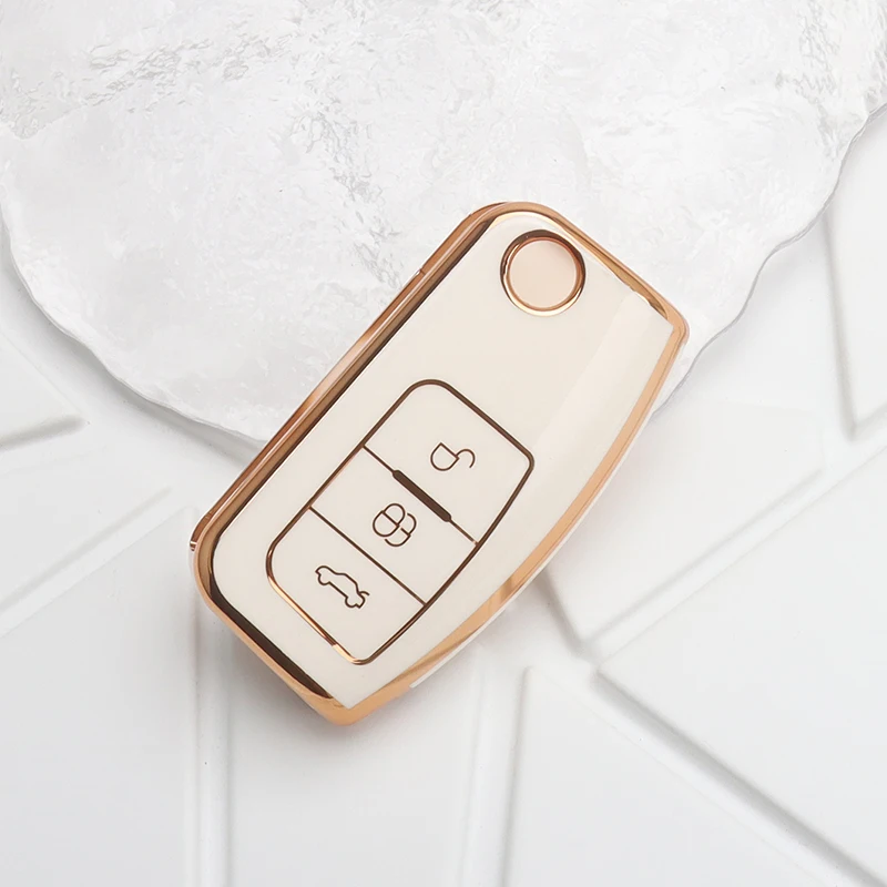 Premium TPU Car Key Protective Case - Sleek and Durable Design