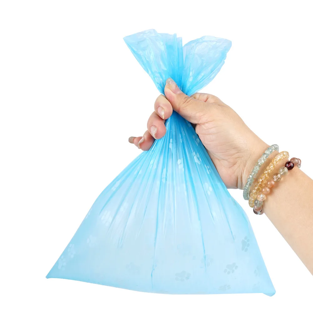 10 Rolls of Colored Paw Graphics! Eco-Friendly, Leak-Proof Dog Poop Bags -   Perfect for Outdoor Puppy Walks!